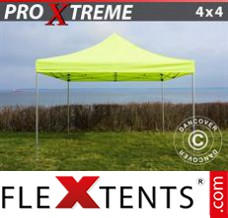 Folding tent Xtreme 4x4 m Neon yellow/green