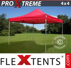 Folding tent Xtreme 4x4 m Red