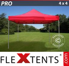 Folding tent PRO 4x4 m Red