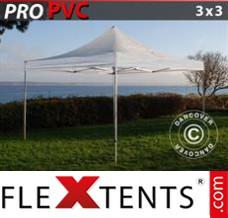 Folding tent PRO 3x3 m Clear