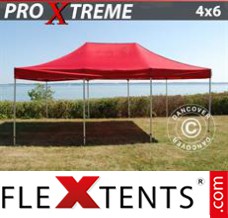 Folding tent Xtreme 4x6 m Red