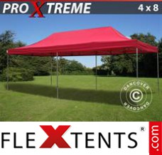 Folding tent Xtreme 4x8 m Red