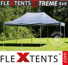 Folding tent Xtreme 4x6 m Grey