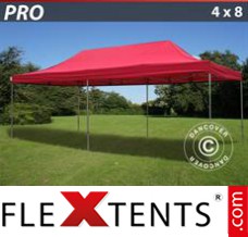 Folding tent PRO 4x8 m Red