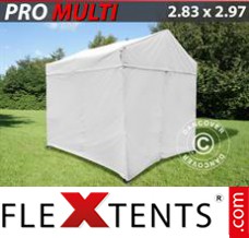 Folding tent Multi 2.83x2.97 m White, incl. 4 sidewalls