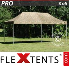 Folding tent PRO 3x6 m Camouflage/Military