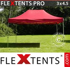 Folding tent PRO 3x4.5 m Red