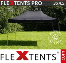Folding tent PRO 3x4.5 m Black