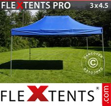 Folding tent PRO 3x4.5 m Blue