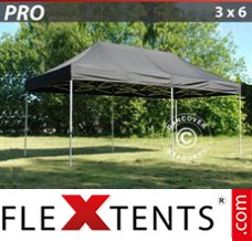 Folding tent PRO 3x6 m Black