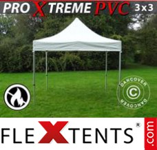 Folding tent Xtreme Heavy Duty 3x3 m, White