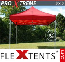 Folding tent Xtreme 3x3 m Red