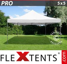 Folding tent PRO 5x5 m White