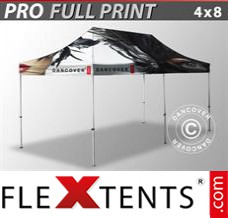 Folding tent PRO with full digital print, 4x8 m