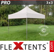 Folding tent PRO 3x3 m Latte